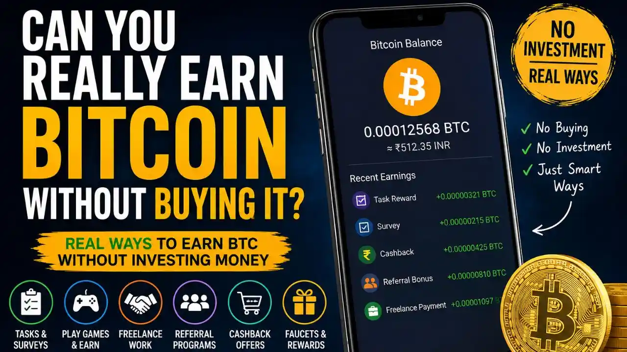 Earn Bitcoin Without Buying